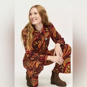 Lucy & Yak Multicolor Paisley Jumpsuit